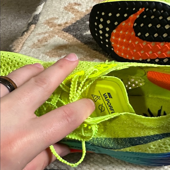 Nike ZoomX Vaporfly NEXT% 3 Running Shoes Volt Green - Picture 4 of 5